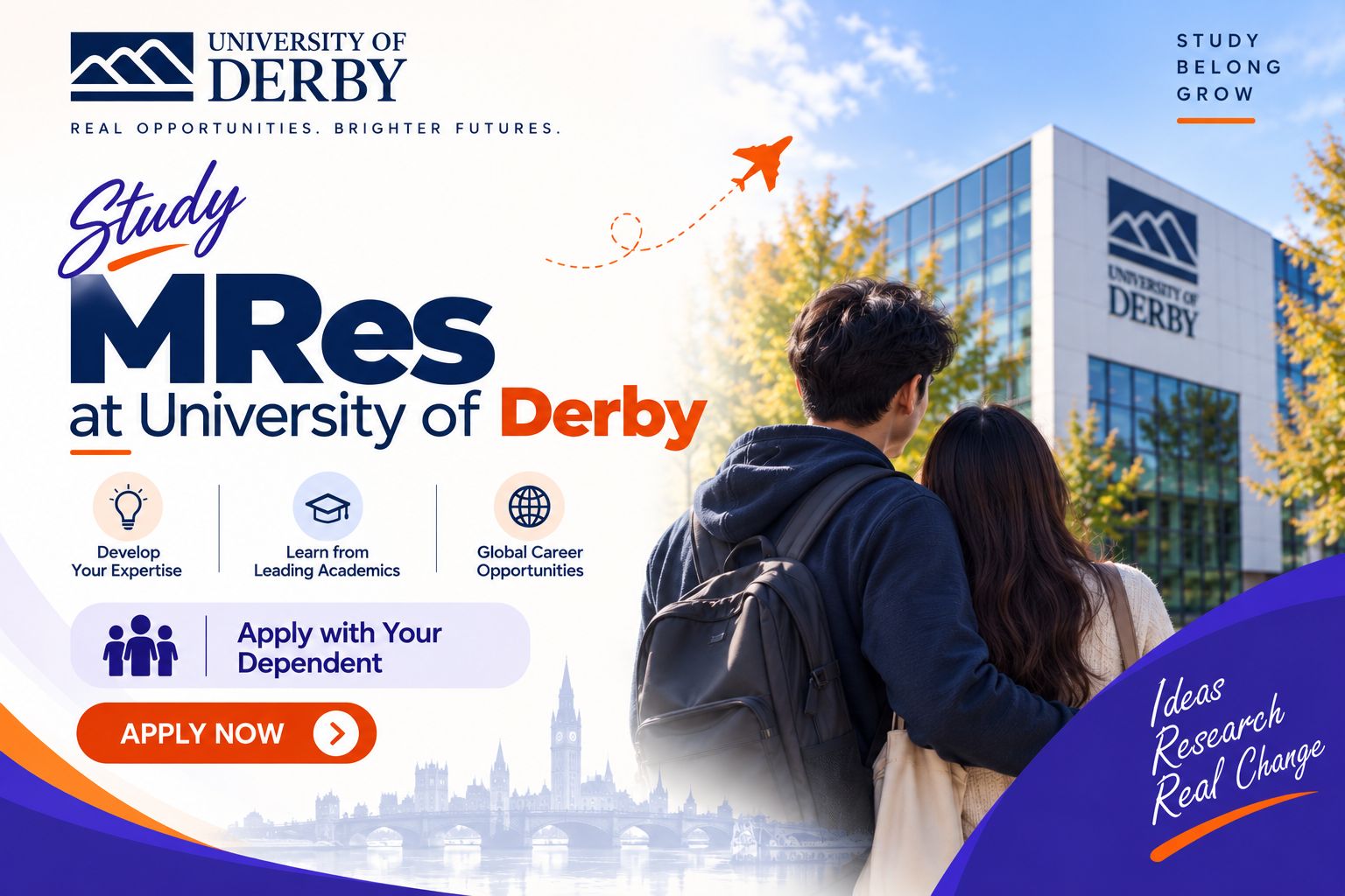 Study MRes at University of Derby