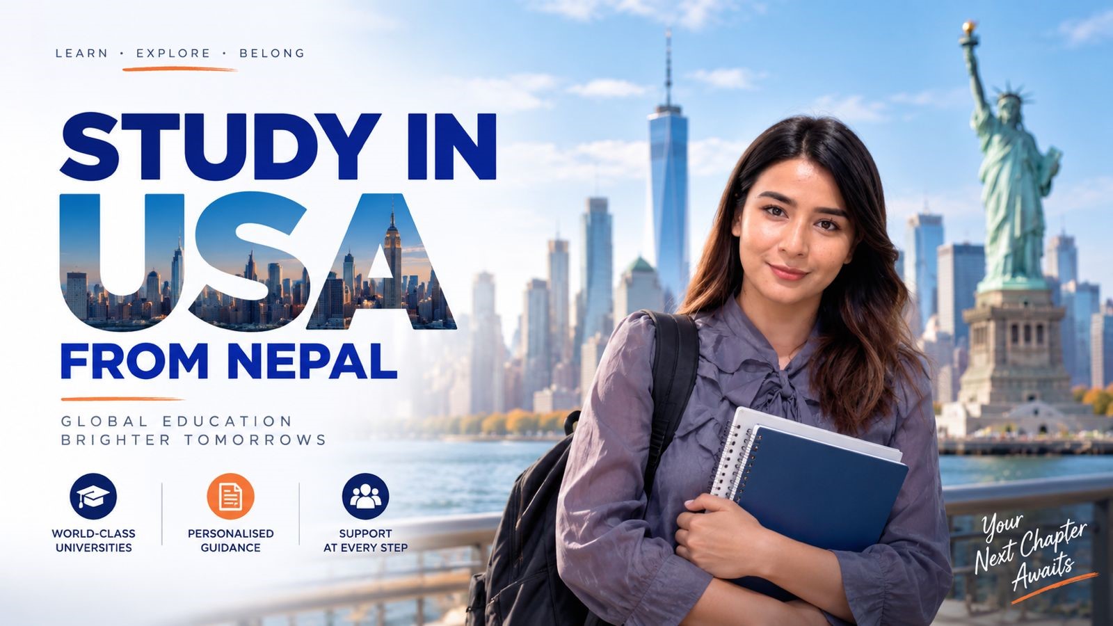 Study In USA From Nepal