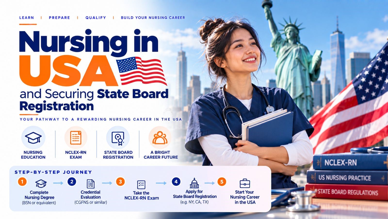 Nursing in USA and Securing State Board Registration
